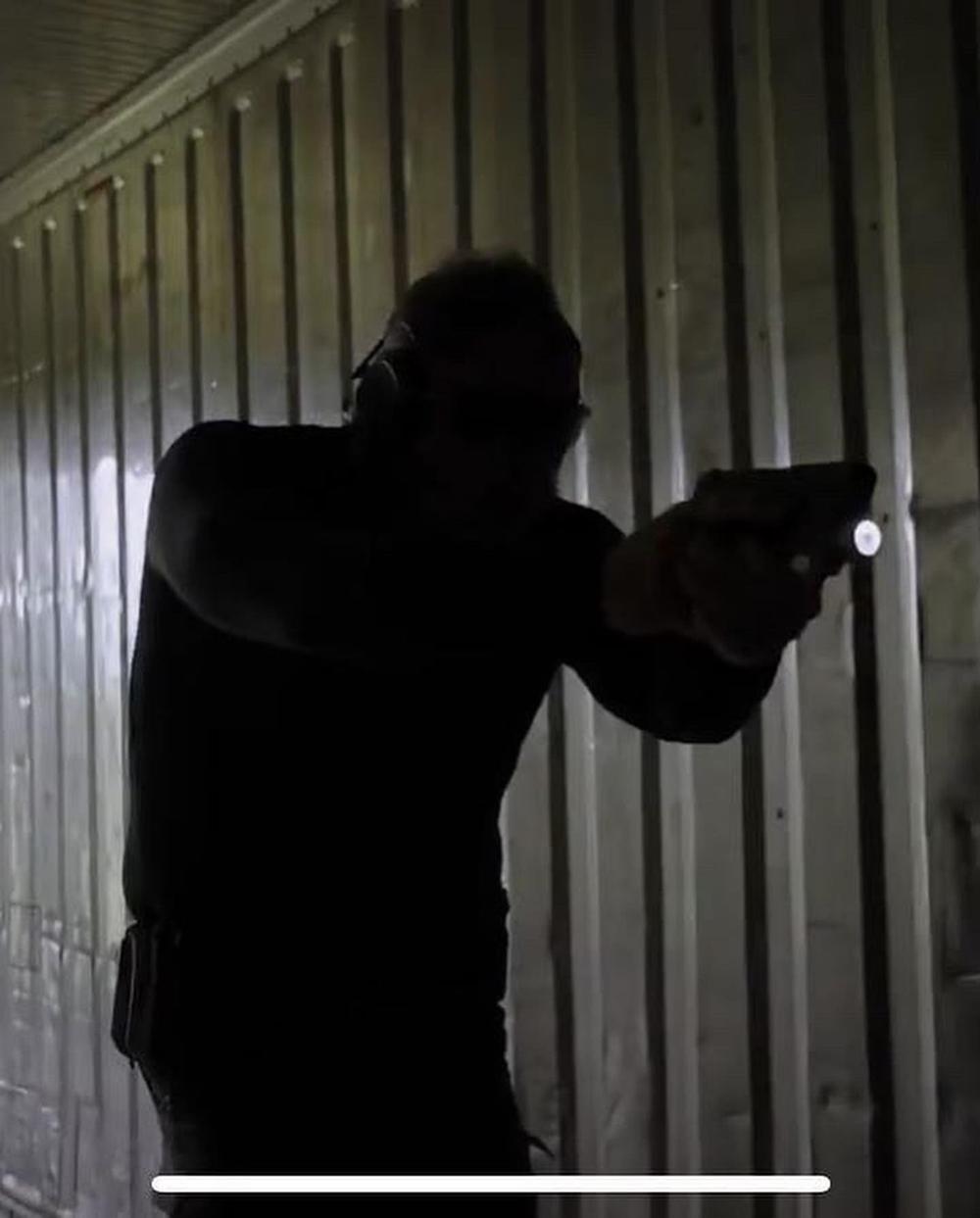 Low light firearms training